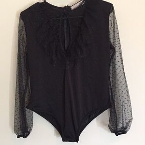Black bodysuit